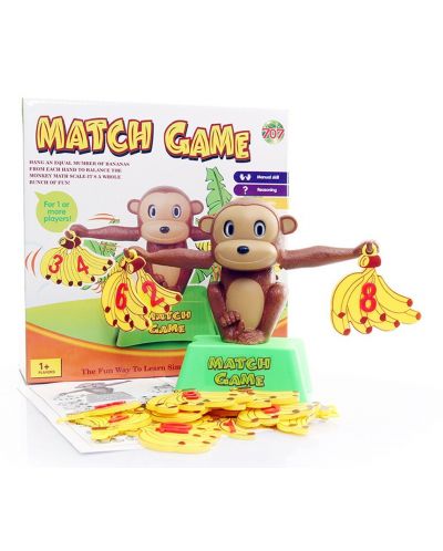 Образователна игра Raya Toys - Смятай с маймунка - 1