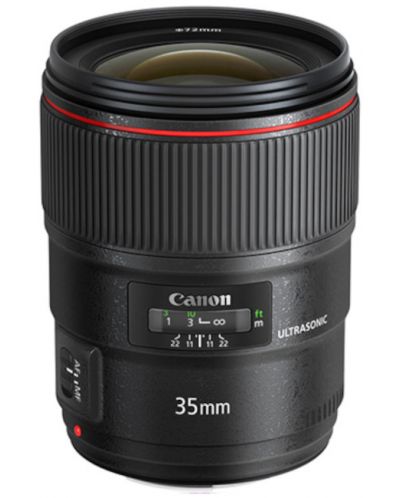 Обектив Canon - EF 35mm, f/1.4L II USM, черен - 2