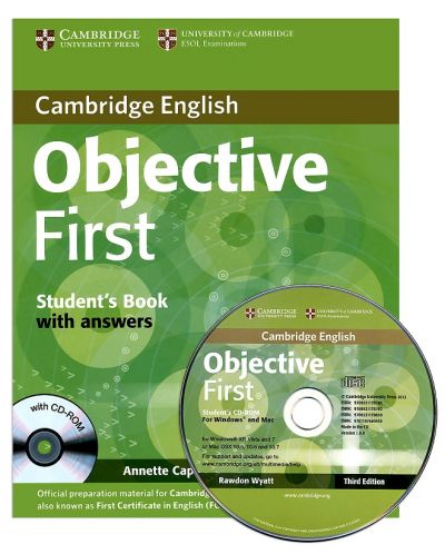 Objective First 3rd edition: Английски език с отговори - ниво В2 + CD-ROM - 2