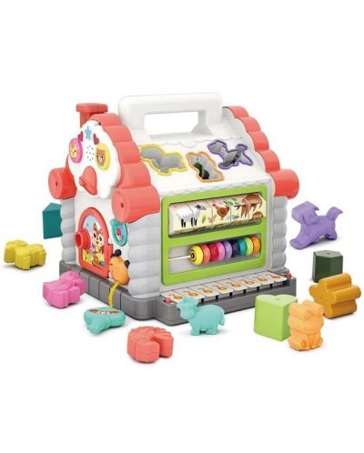 Образователна играчка Hola Toys - Къщичка със звук и светлина - 1
