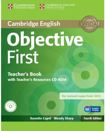 Objective First Teacher's Book with Teacher's Resources CD-ROM - 1