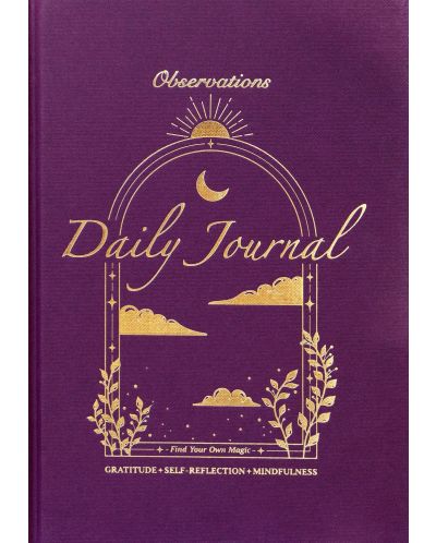 Observations. Daily Journal (Purple Cover) - 1