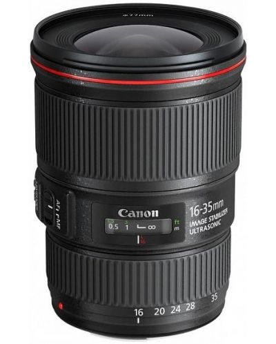 Обектив Canon - EF, 16-35mm, f/4L IS USM - 1