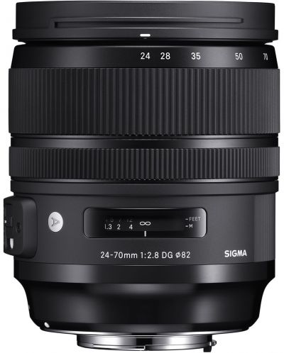 Обектив Sigma - 24-70mm, f/2.8 DG OS HSM Art, за Canon - 1