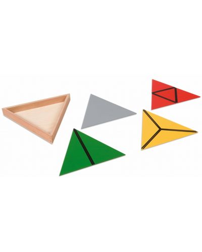 Образователен комплект Smart Baby - Конструктивни триъгълници, големи - 2