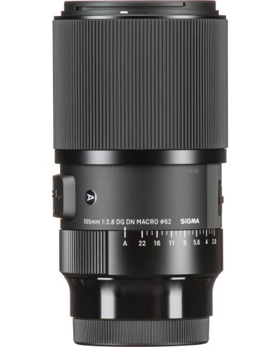 Обектив Sigma - 105mm, f/2.8, Macro DG DN, HSM, за Sony FE - 1