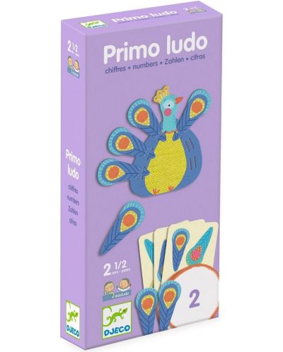 Образователна игра Djeco - Primo ludo, числа - 2