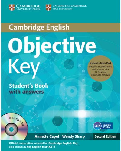 Objective Key Student's Book Pack (Student's Book with Answers with CD-ROM and Class Audio CDs(2) - 1