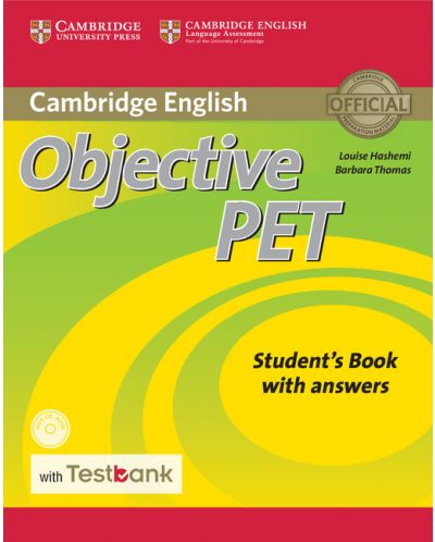 Objective PET Student's Book with Answers with CD-ROM with Testbank