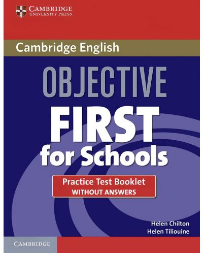 Objective First for Schools: Англйски език - ниво В2 (тестова книжка) - 1