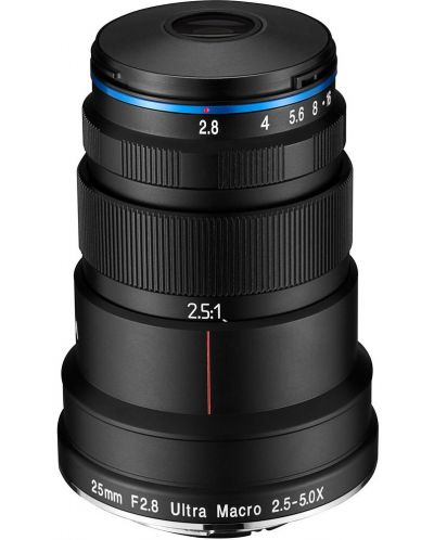 Обектив Laowa - 25mm, f/2.8 Ultra Macro 5X, за Canon EF - 1
