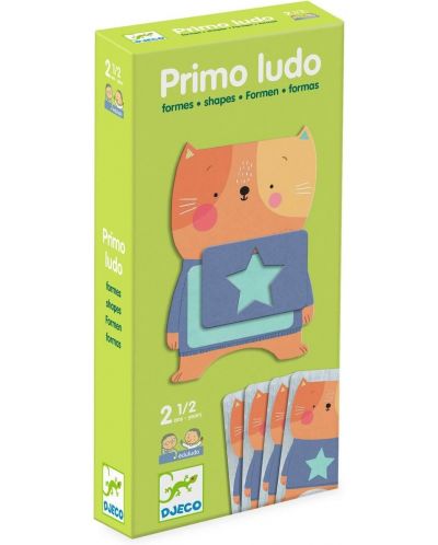 Образователна игра Djeco - Primo ludo, форми - 2