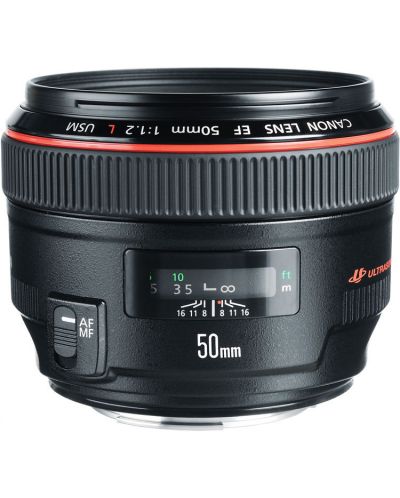 Обектив Canon EF 50mm f/1.2L USM - 1