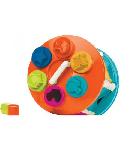 Образователна играчка Battat - Сортиращ куб къщичка - 4