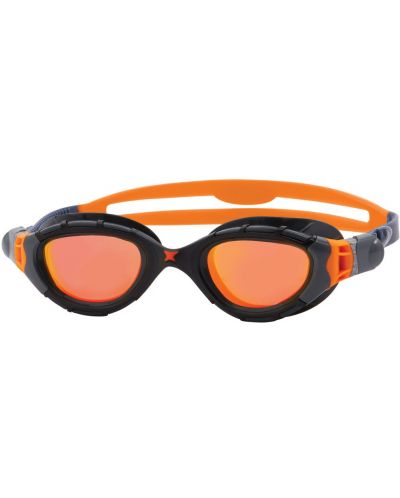 Очила за плуване Zoggs - Predator Flex Titanium, оранжеви - 1
