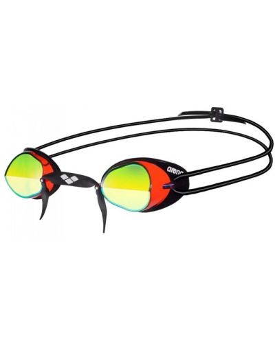 Очила за плуване Arena - Swedix Mirror Goggles, черни - 1