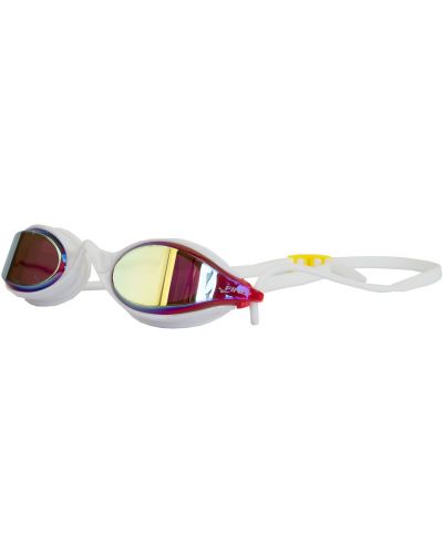 Очила за състезания и фитнес плуване Finis - Circuit 2, Red-yellow mirror - 1