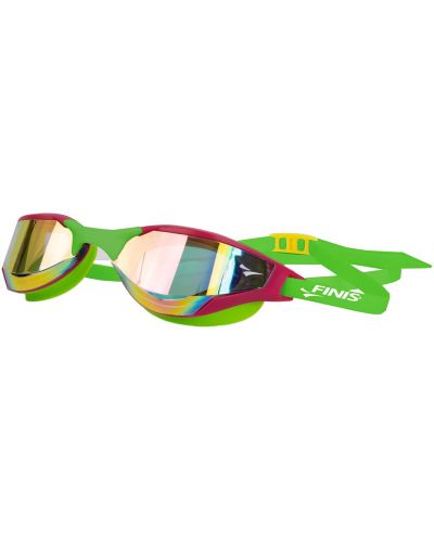 Очила за плуване Finis - Hayden, Orange mirror/Green - 1