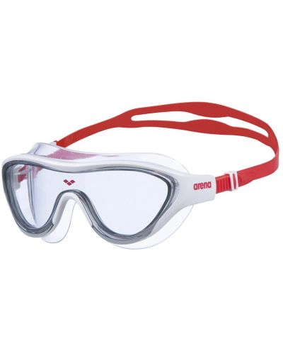 Очила за плуване Arena - The One Mask Training, червени - 1