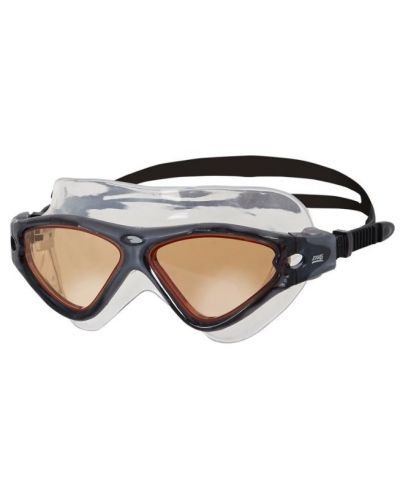 Очила за плуване Zoggs - Tri Vision Mask, кафяви - 1