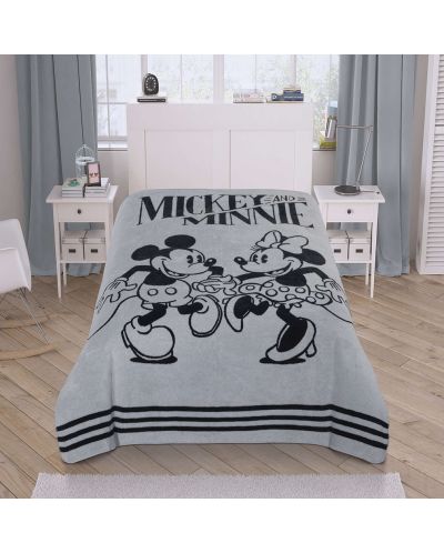Одеяло TAC Licensed - Mickey & Minnie Dancing Pamuk, 200 х 220 cm - 1