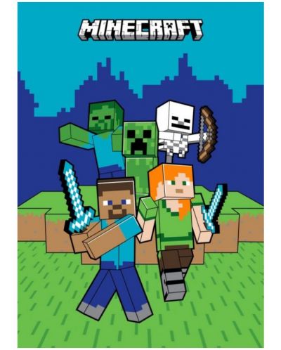 Одеяло Mojang Studios Games: Minecraft - Cover Art - 1