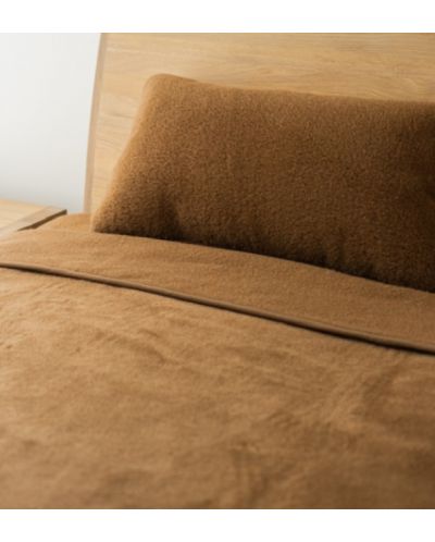 Одеяло Primo Home - Chocolate, мериносова и камилска вълна, кафяво - 3