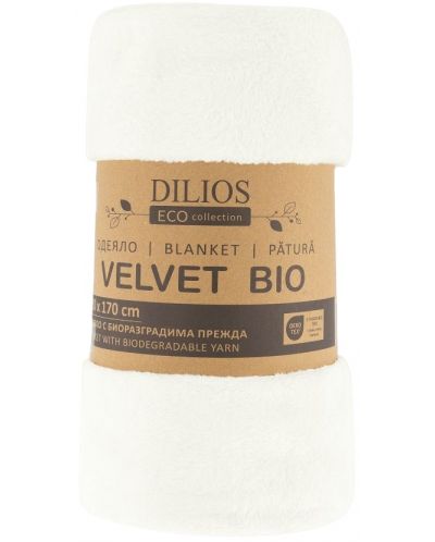 Одеяло Dilios - Velvet Bio, 130 x 170 cm, екрю - 1