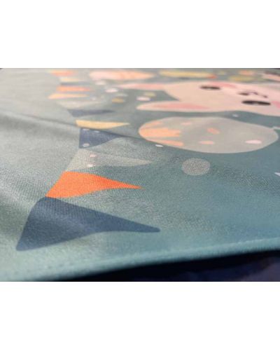 Одеяло за снимки Milestone - Рожден ден, 75 х 100 cm, синьо - 3