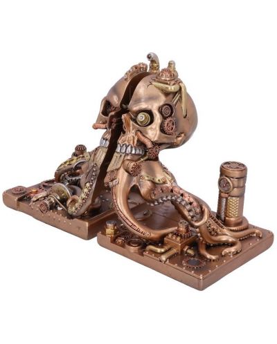 Ограничител за книги Nemesis Now Adult: Steampunk - Octonium, 26 cm - 2