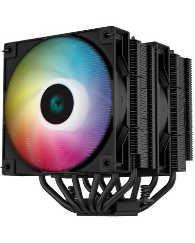 Охладител DeepCool - AG620 RGB, 2x 120 mm - 2