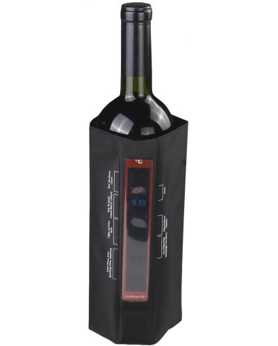 Охладител за бутилки с подвижен лентов термометър Vin Bouquet - 1