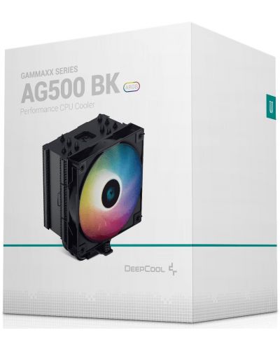 Охладител DeepCool - AG500 ARGB, 120 mm - 10