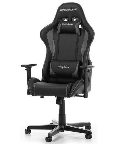 Гейминг стол DXRacer - Formula OH/FH08/NG, черен/сив