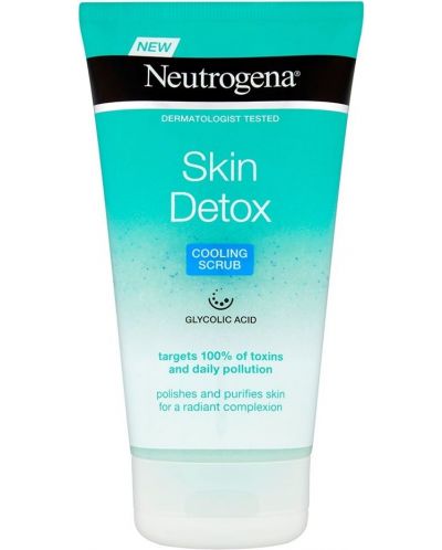 Neutrogena Skin Detox Охлаждащ ексфолиант за лице, 150 ml - 1