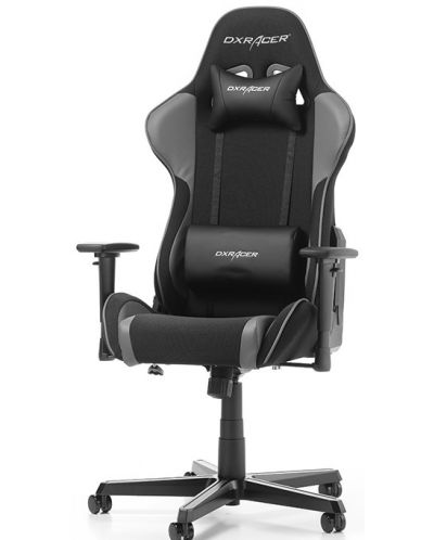 Гейминг стол DXRacer - Formula OH/FH11/NG, черен/сив