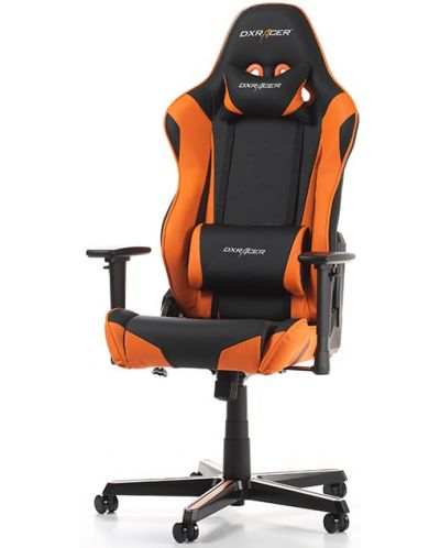 Гейминг стол DXRacer - Racing OH/RZ0/NO, черен/оранжев
