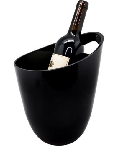Охладител за бутилкa Vin Bouquet - Ice Bucket, черен - 1