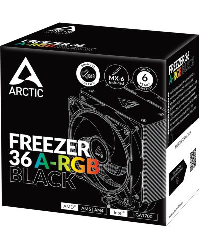 Охладител Arctic - Freezer 36 A-RGB Black, 2x120 mm - 9