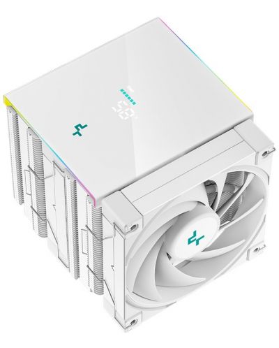 Охладител DeepCool - AK620 Digital White, 2x120 mm - 4