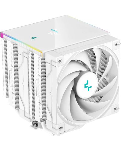 Охладител DeepCool - AK620 Digital White, 2x120 mm - 1