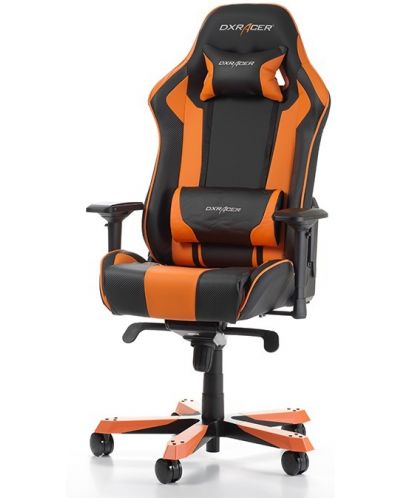 Гейминг стол DXRacer - King OH/KS06/NO, черен/оранжев