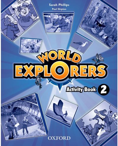 Тетрадка по английски език за 3 - 4. клас World Explorers 2 AB - 1