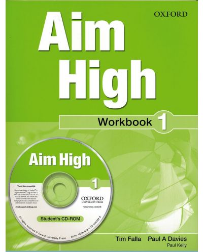 Тетрадка по английски език за 9 - 12. клас Aim High 1 WB PK - 1