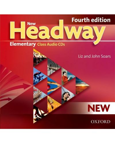 Headway, 4th Edition Elementary: Class Audio CDs (3) 9075 - 1