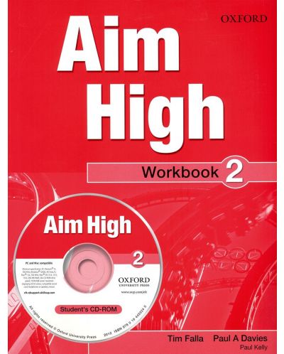Тетрадка по английски език за 9 - 12. клас Aim High 2 WB PK - 1
