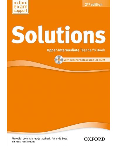 Solutions 2E Upper-Intermediate Teacher's Book & CD-ROM Pack - 1