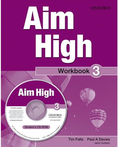 Тетрадка по английски език за 9 - 12. клас Aim High 3 WB PK - 1