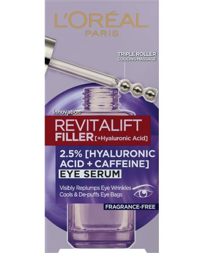 L'Oréal Revitalift Околоочен серум Filler, 20 ml - 1