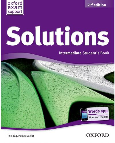 Английски език за 9 - 12. клас Solutions 2E Intermediate SB - 1